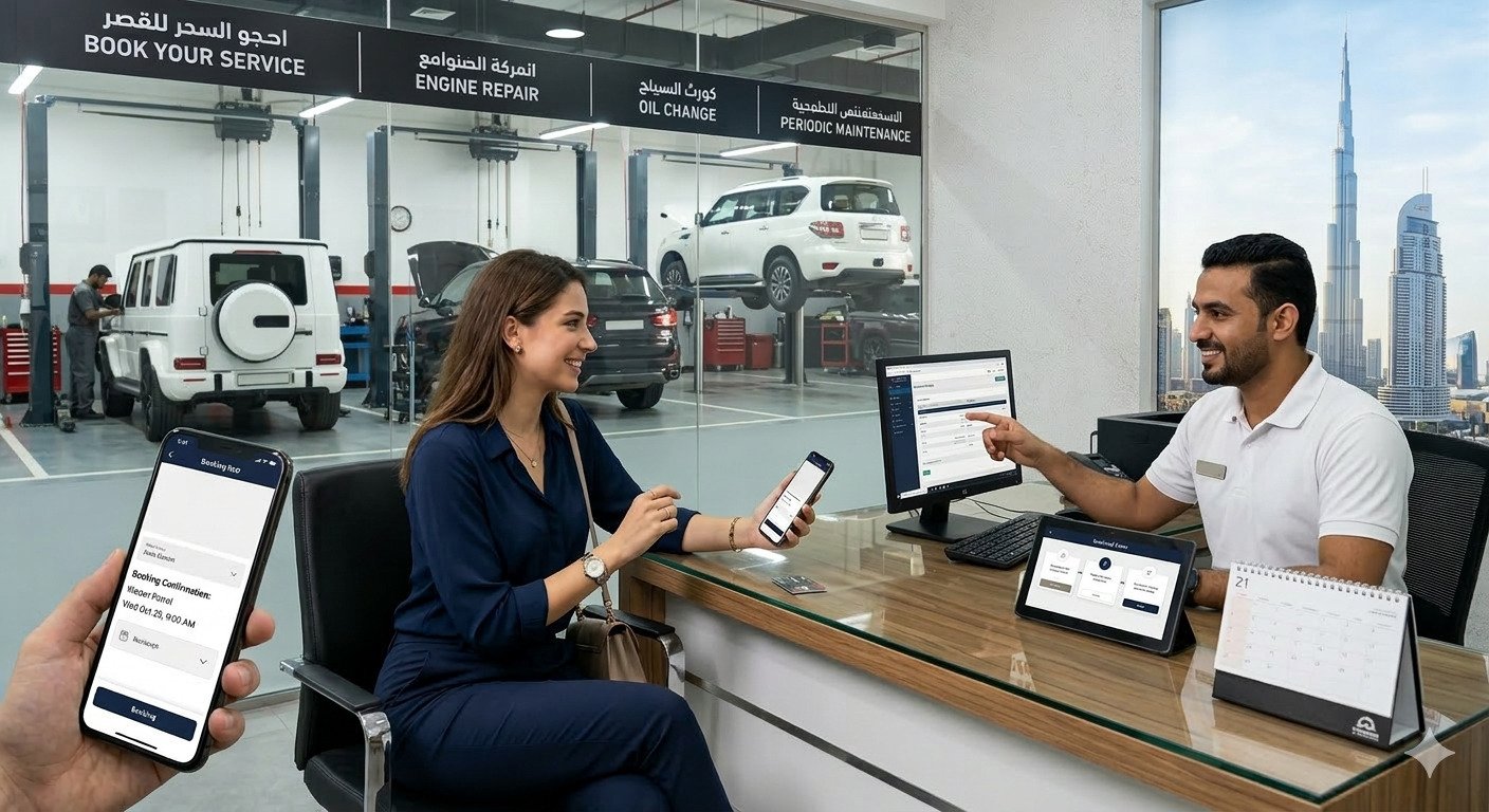 Book Car Service in Dubai